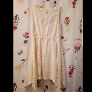 Xhilaration girls crochet dress size 7-8